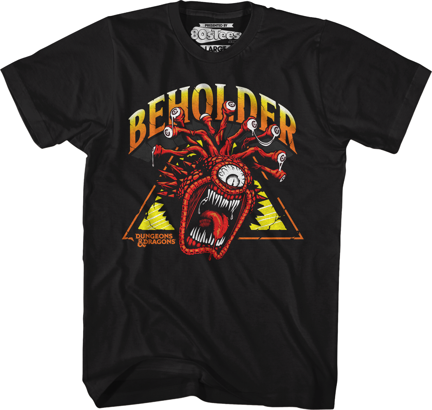 Rockin' Beholder Dungeons & Dragons T-Shirt