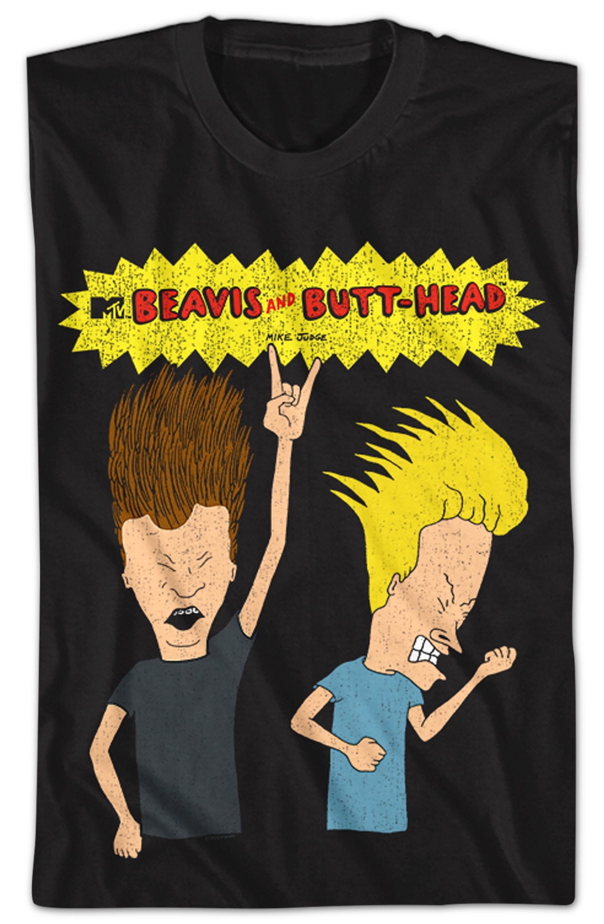Rockin' Out Beavis And Butt-Head T-Shirt