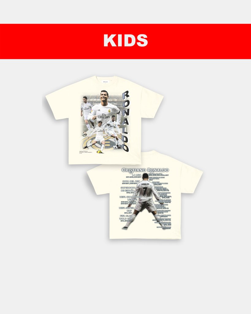 RONALDO - KIDS TEE - [DS]