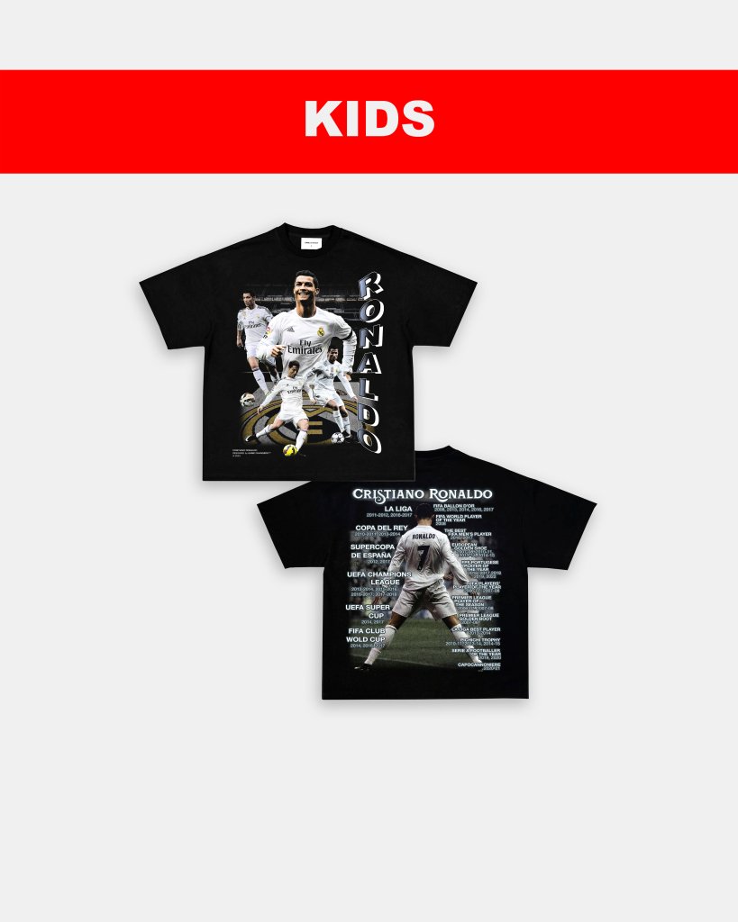 RONALDO - KIDS TEE - [DS]