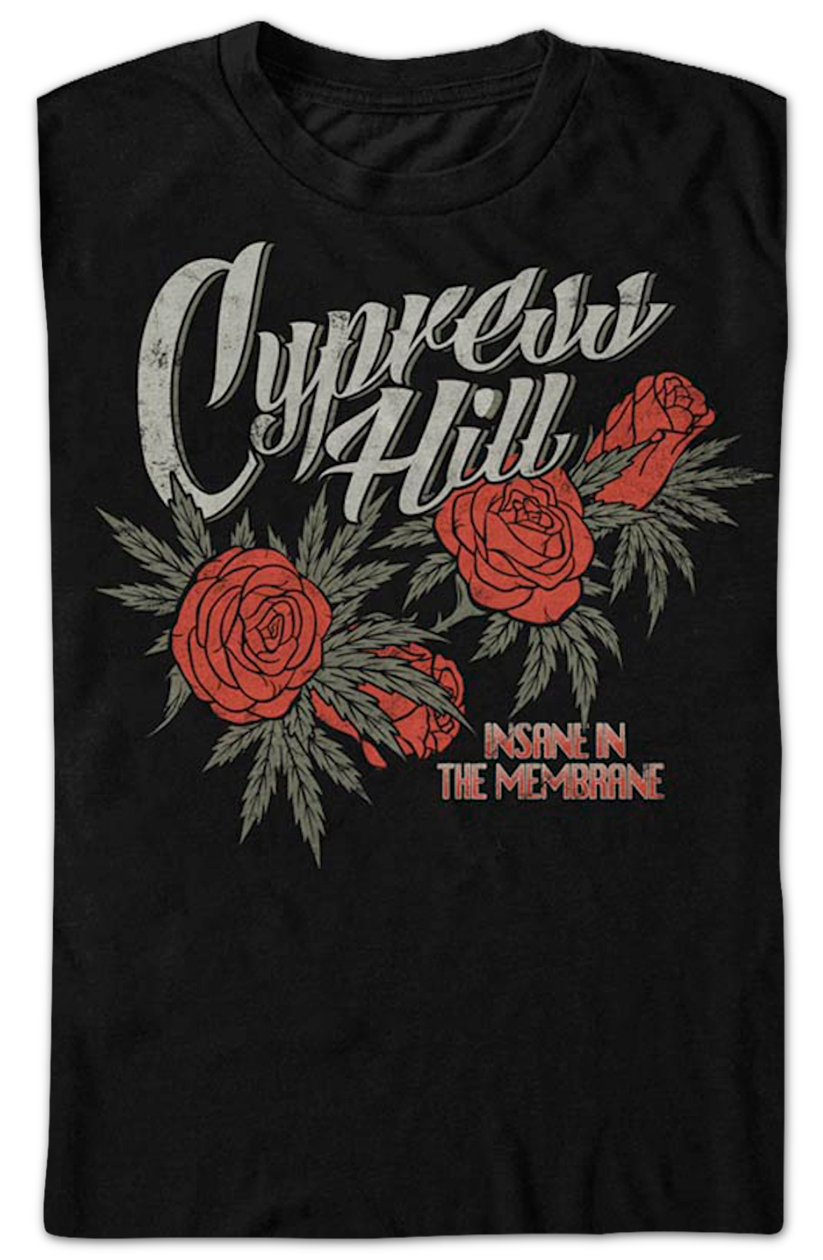 Rose Bud Insane In The Membrane Cypress Hill T-Shirt