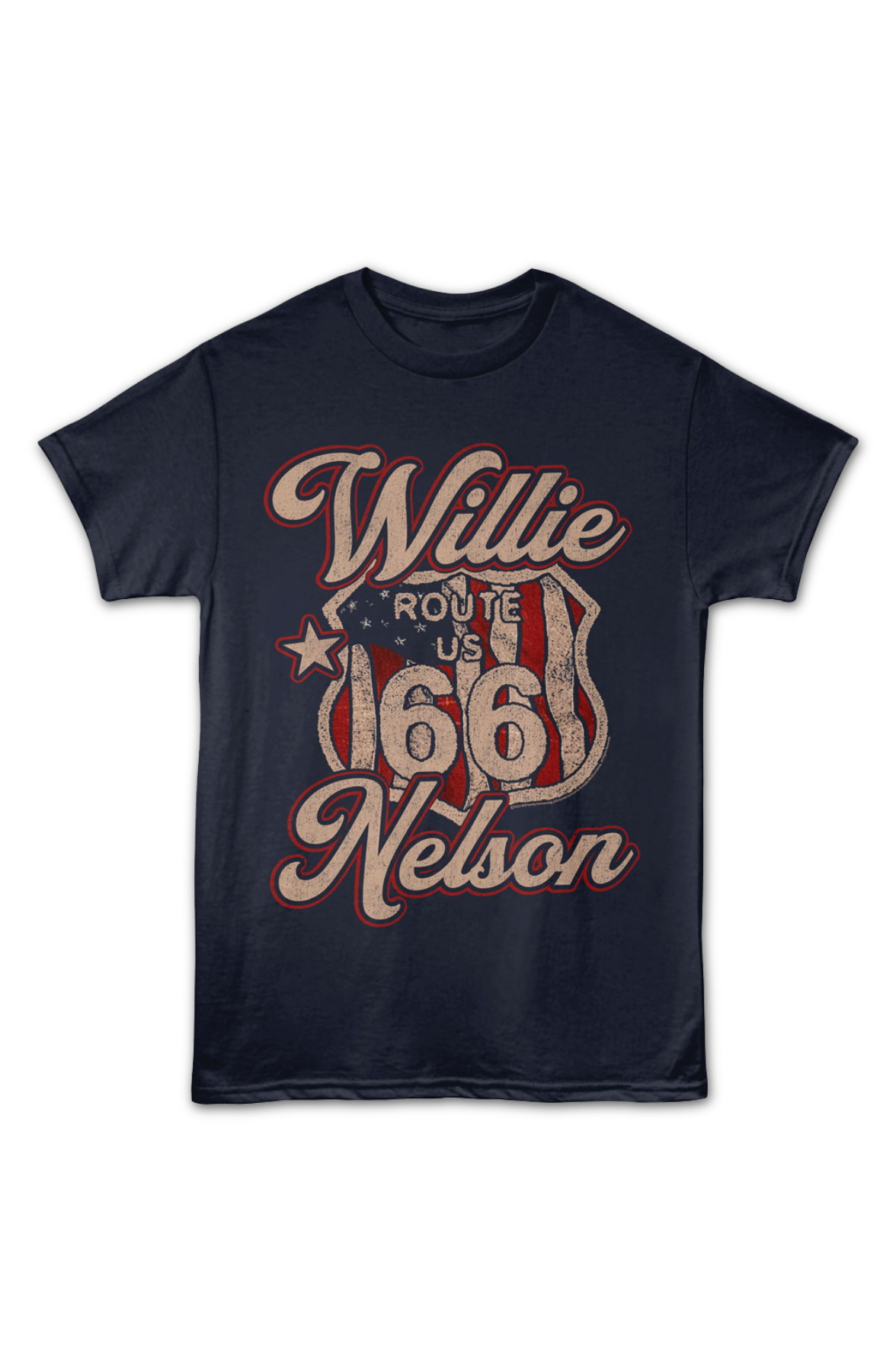 Route 66 Willie Nelson T-Shirt