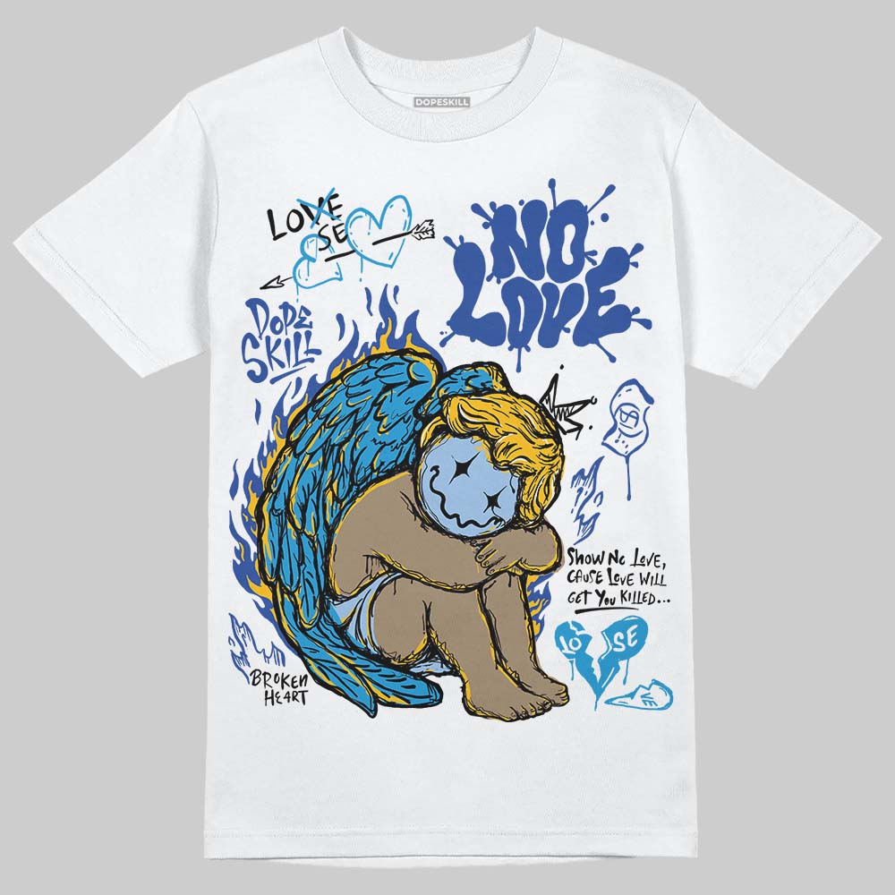 Royal Blue Collection DopeSkill T-Shirt No Love Graphic