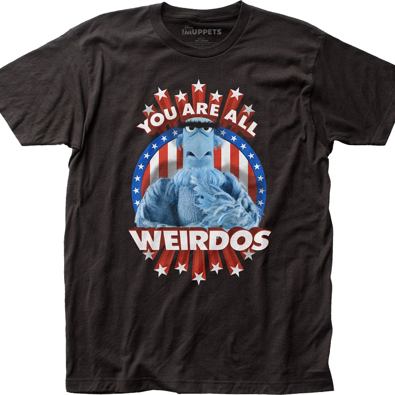 Sam Eagle You Are All Weirdos Muppets T-Shirt