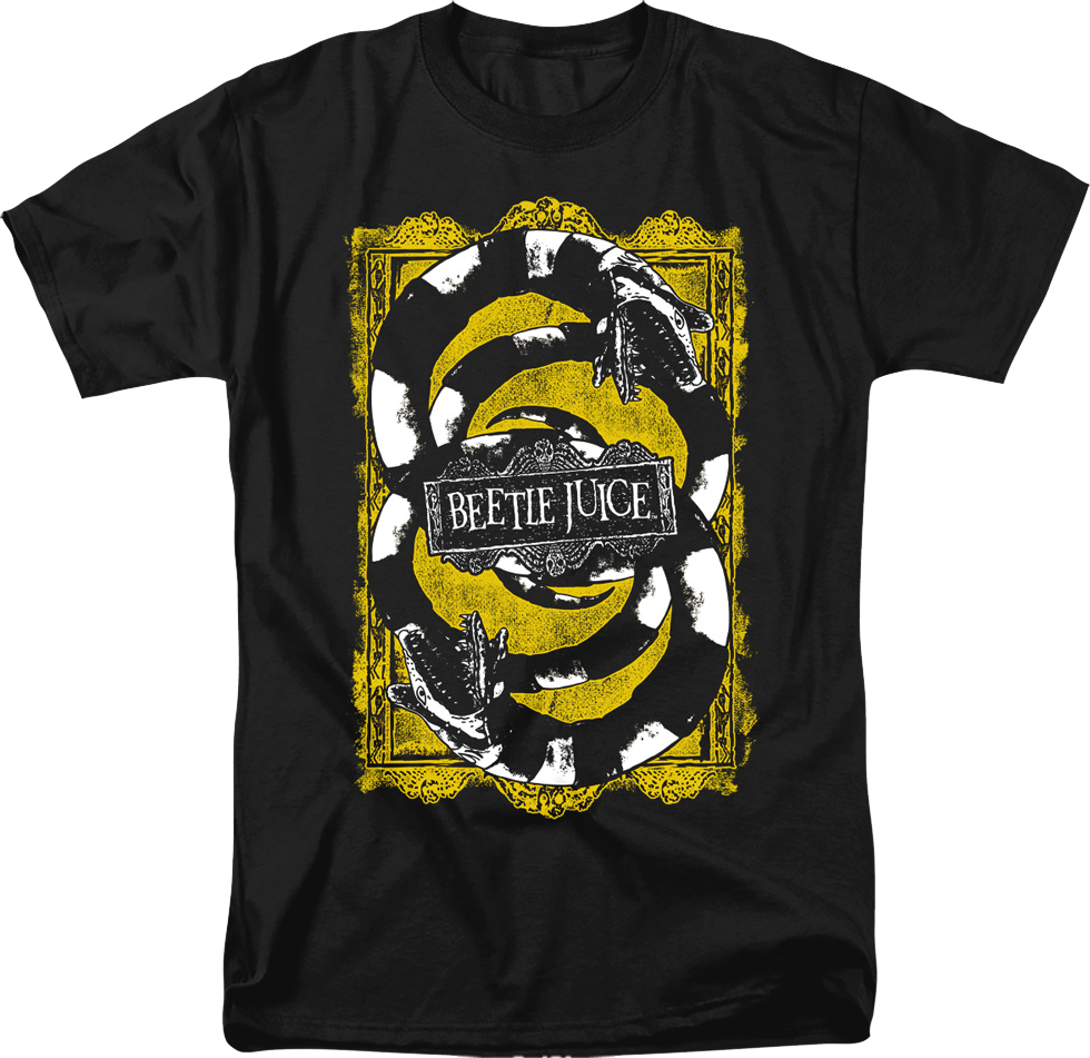 Sandworms & Logo Beetlejuice T-Shirt