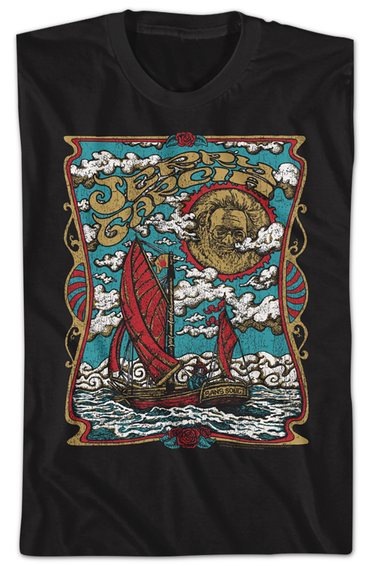 Sans Souci Jerry Garcia T-Shirt