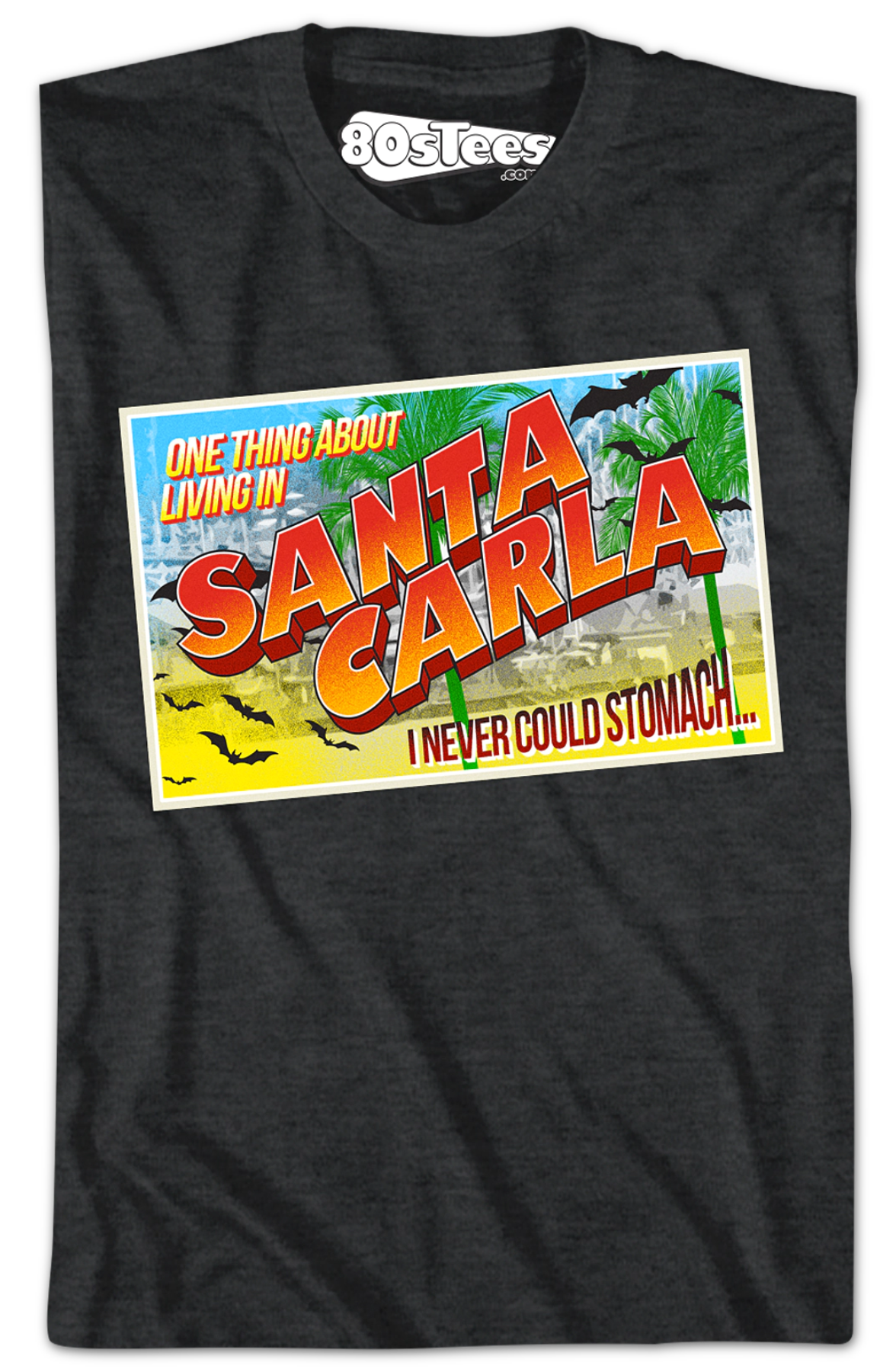 Santa Carla Postcard Lost Boys T-Shirt