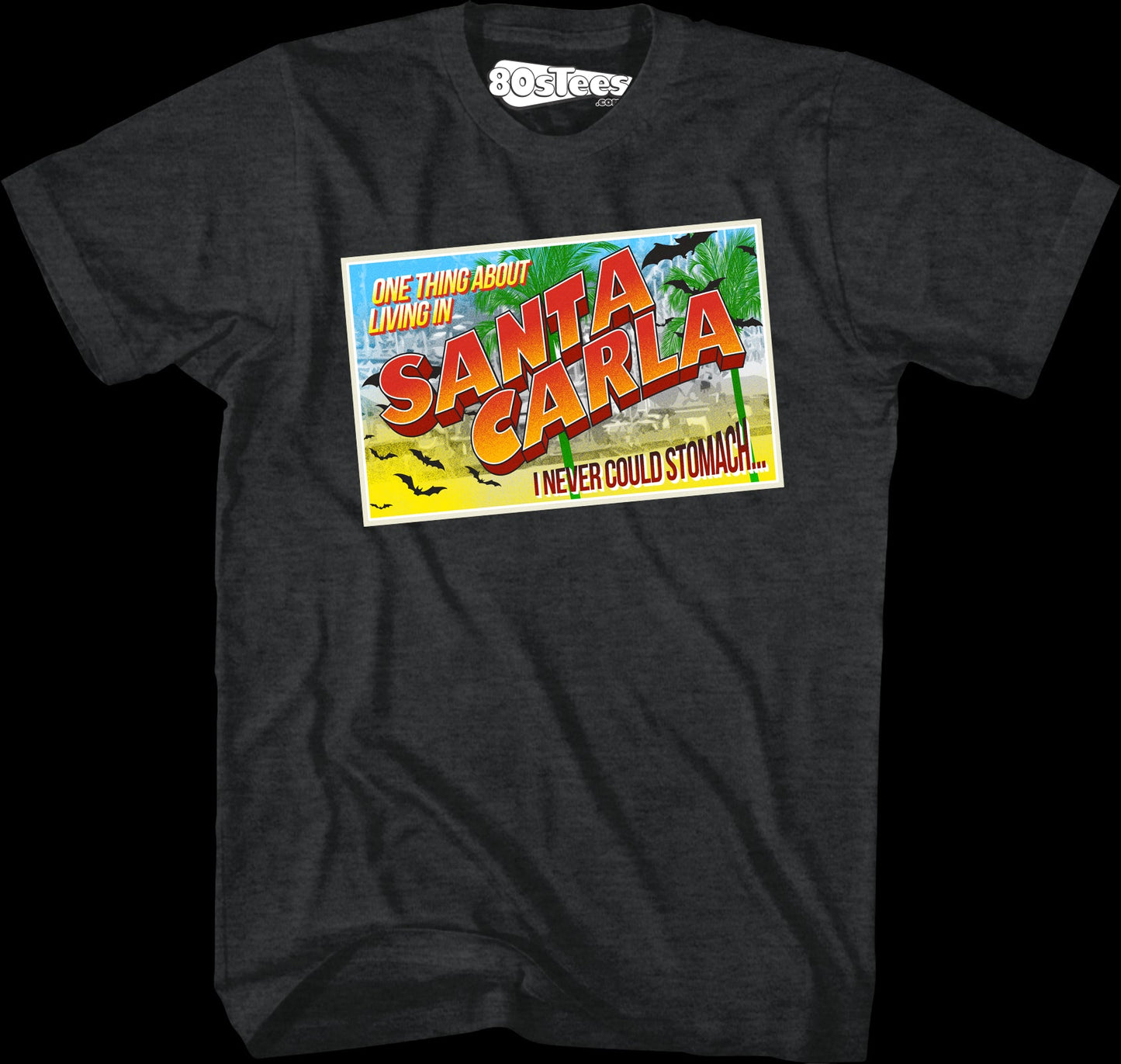 Santa Carla Postcard Lost Boys T-Shirt
