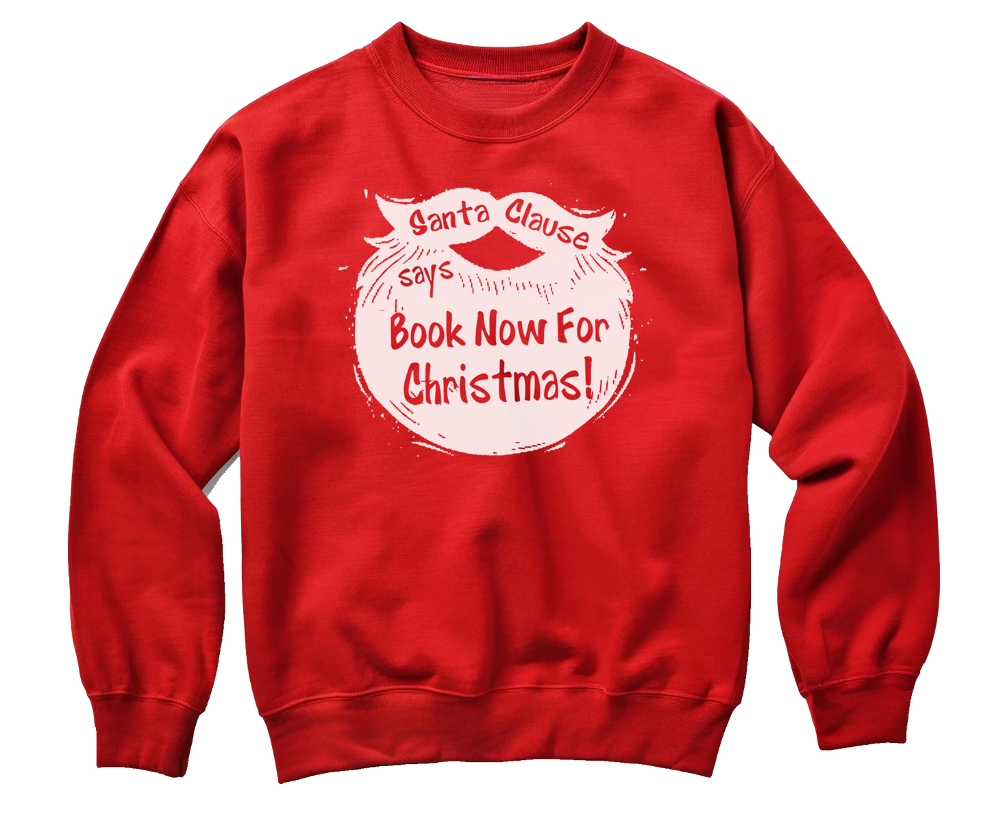 Santa Back Sweatshirt