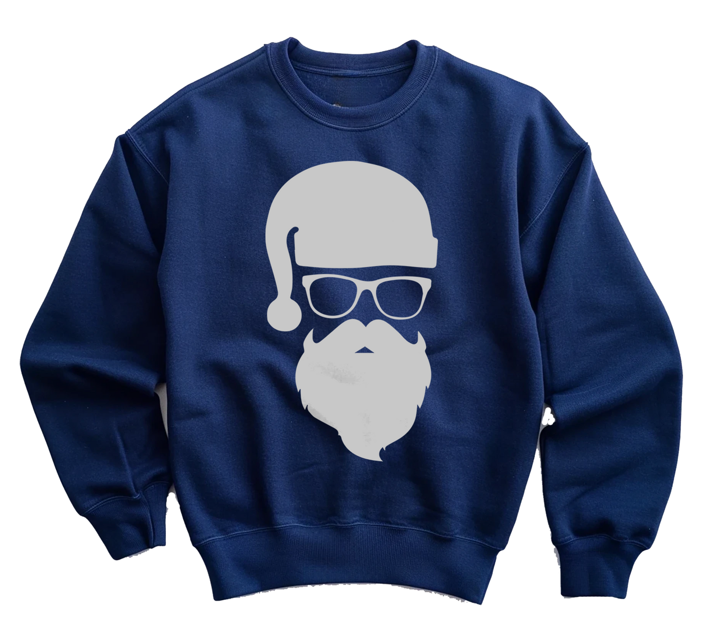 Santa Hipster Christmas Sweatshirt
