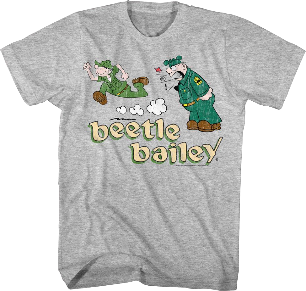 Sarge Snorkel and Beetle Bailey T-Shirt