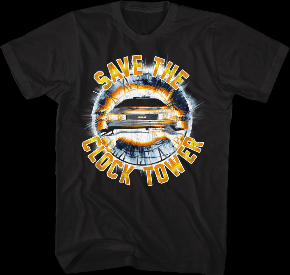 Save the Clock Tower Back To The Future T-Shirt