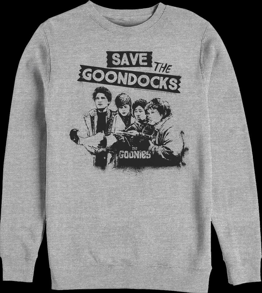 Save The Goon Docks Goonies Sweatshirt