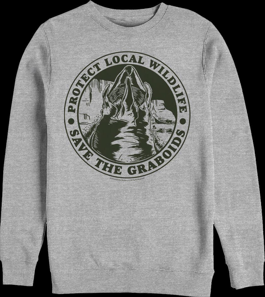 Save The Graboids Tremors Sweatshirt