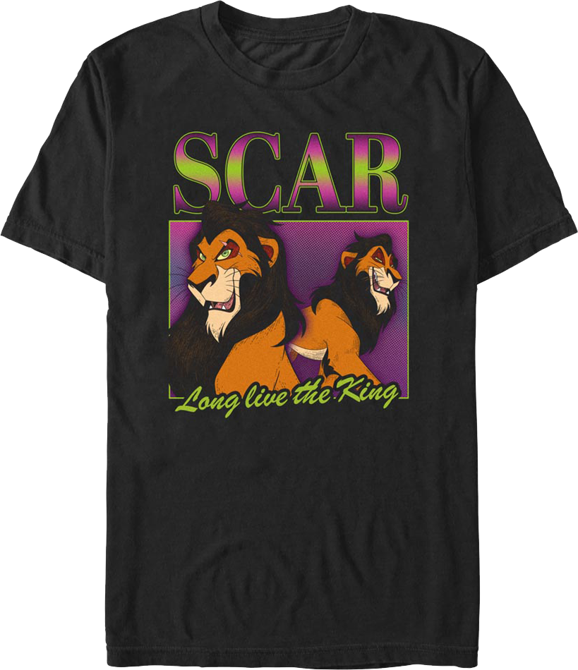 Scar Long Live The King Lion King T-Shirt