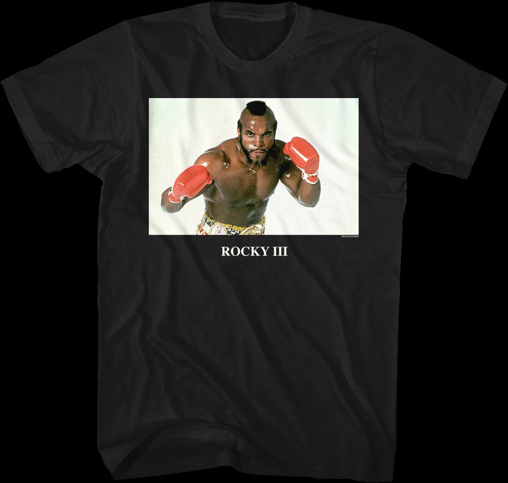 Clubber Lang Boxing Pose Rocky III T-Shirt