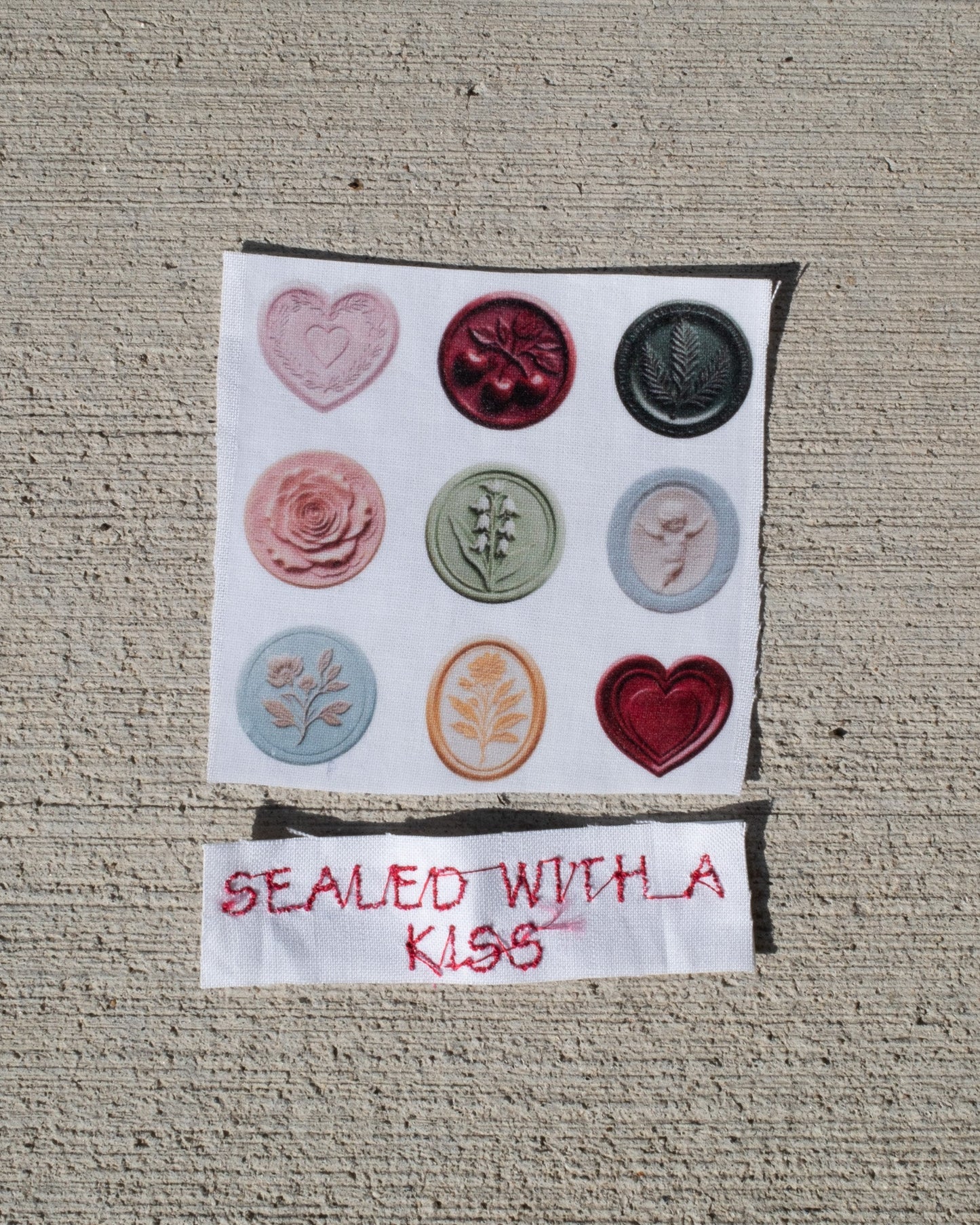 sealed with a kiss baby tee
