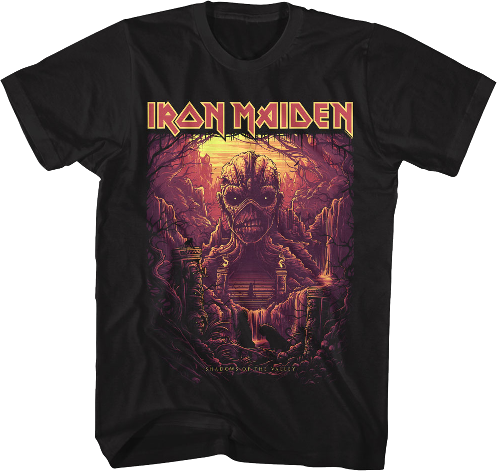 Shadows Of The Valley Iron Maiden T-Shirt