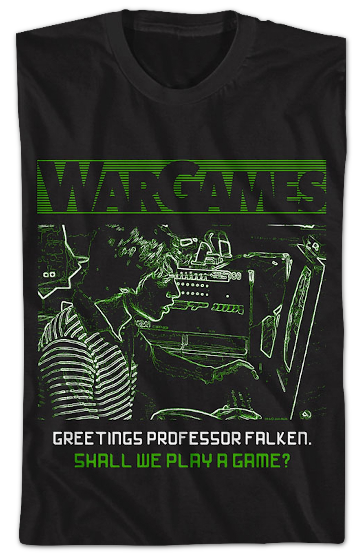 Shall We Play A Game? WarGames T-Shirt