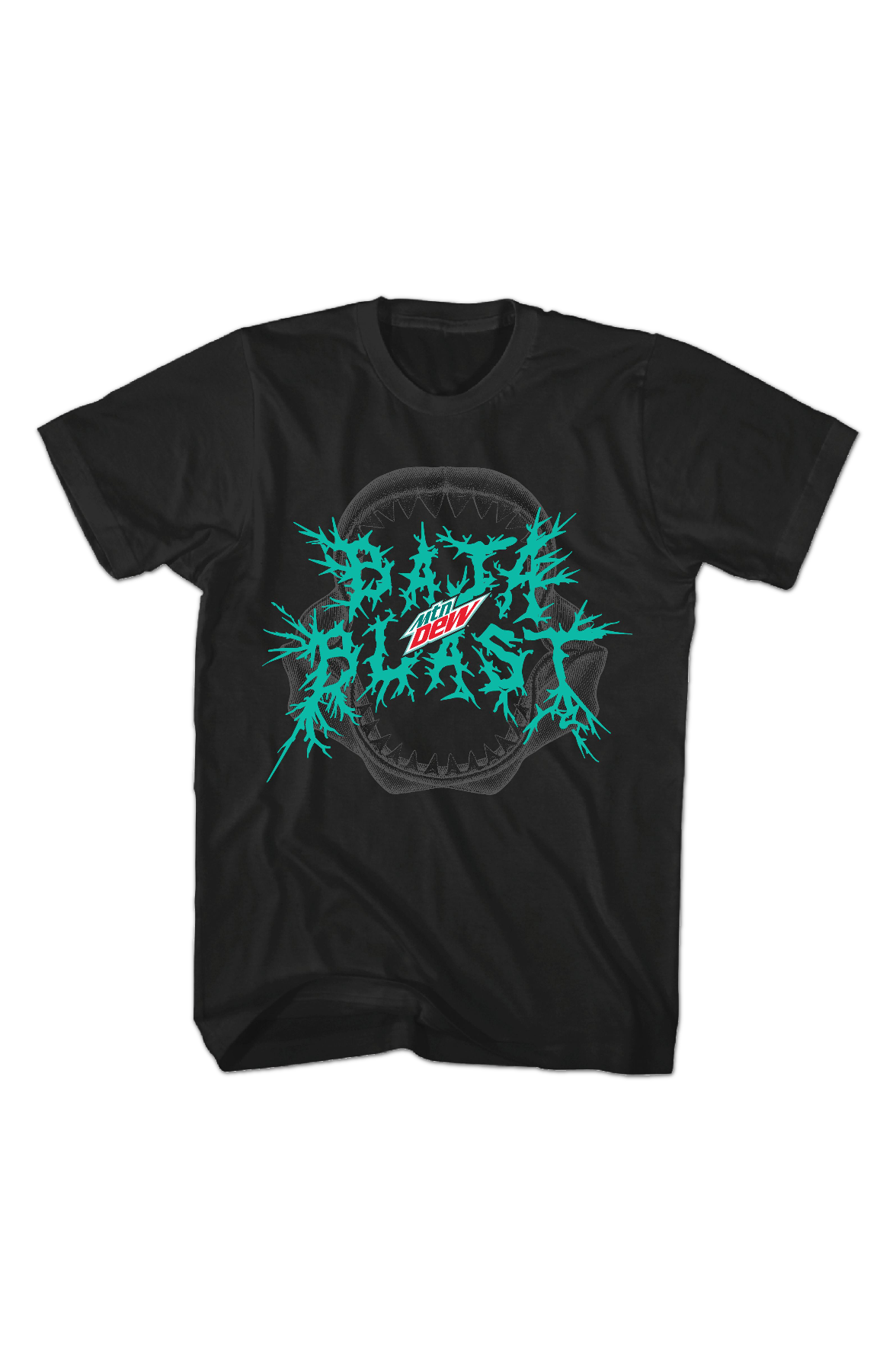 Shark Attack Baja Blast Mountain Dew T-Shirt
