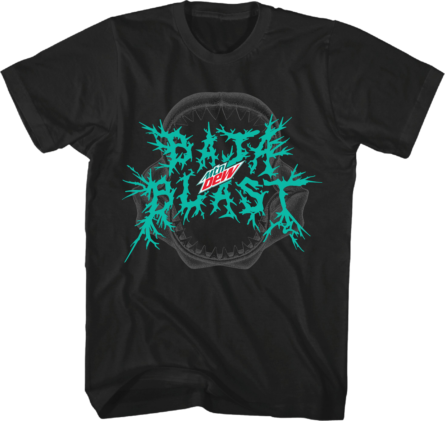 Shark Attack Baja Blast Mountain Dew T-Shirt