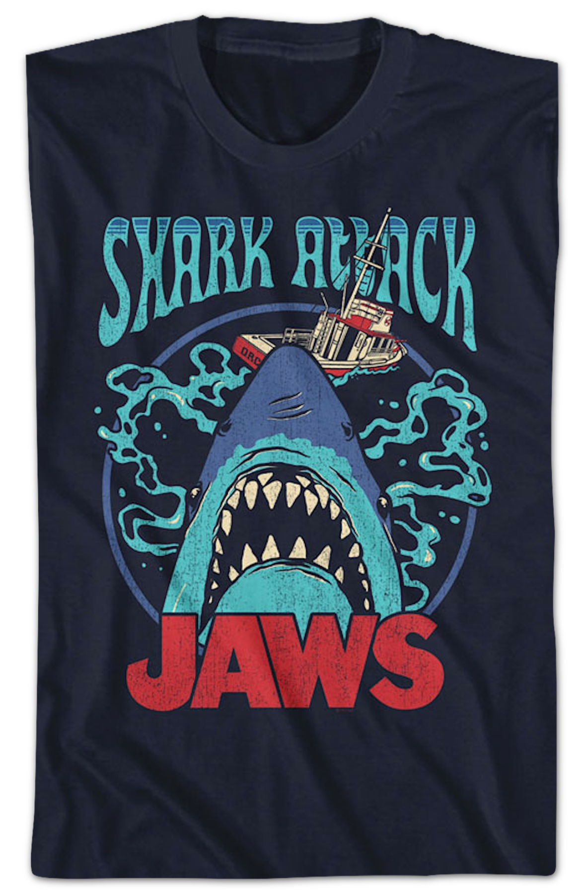 Shark Attack Circle Jaws T-Shirt