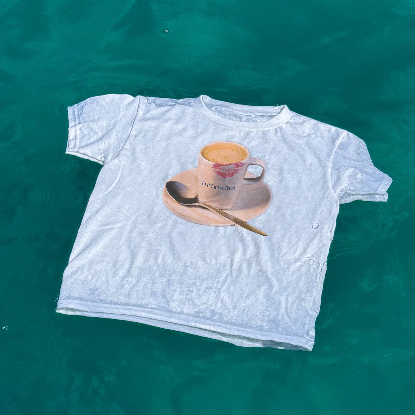 shot of espresso baby tee
