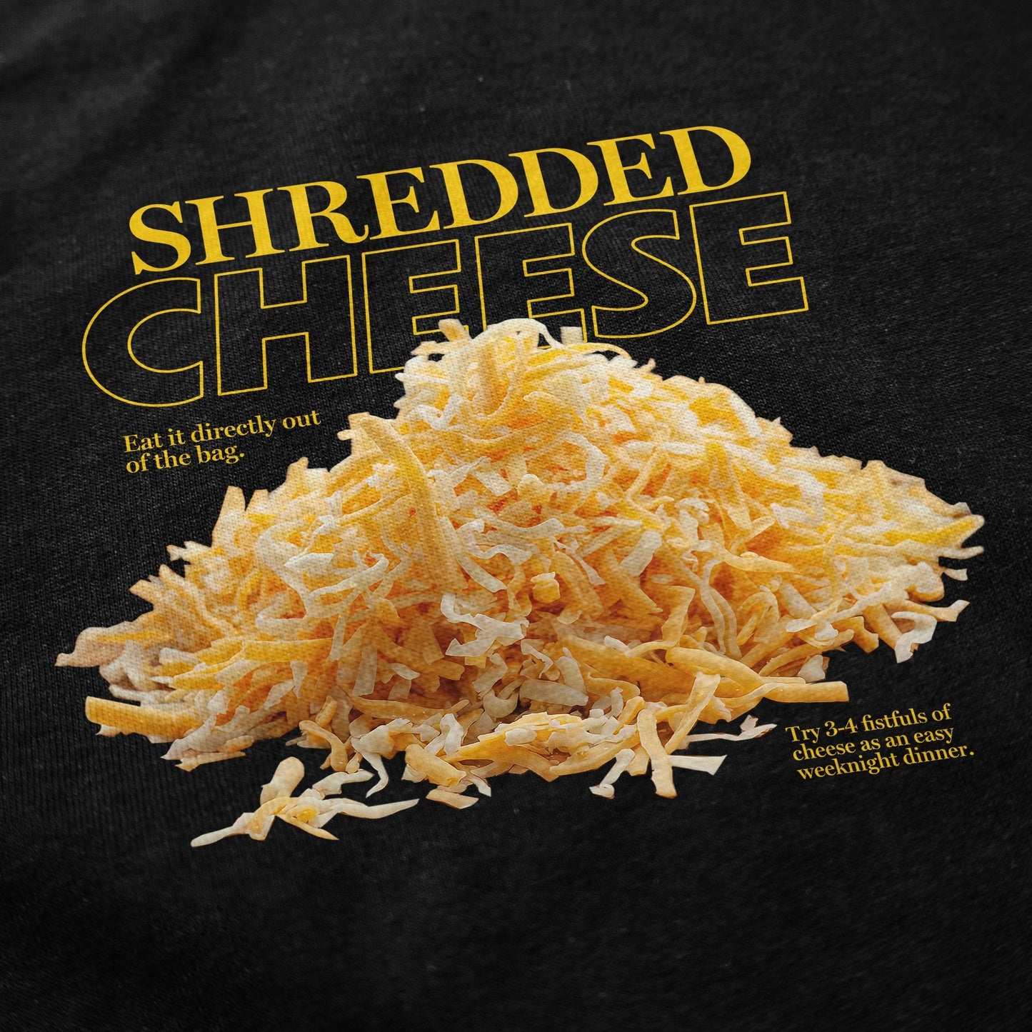 Shredded Cheese T Shirt