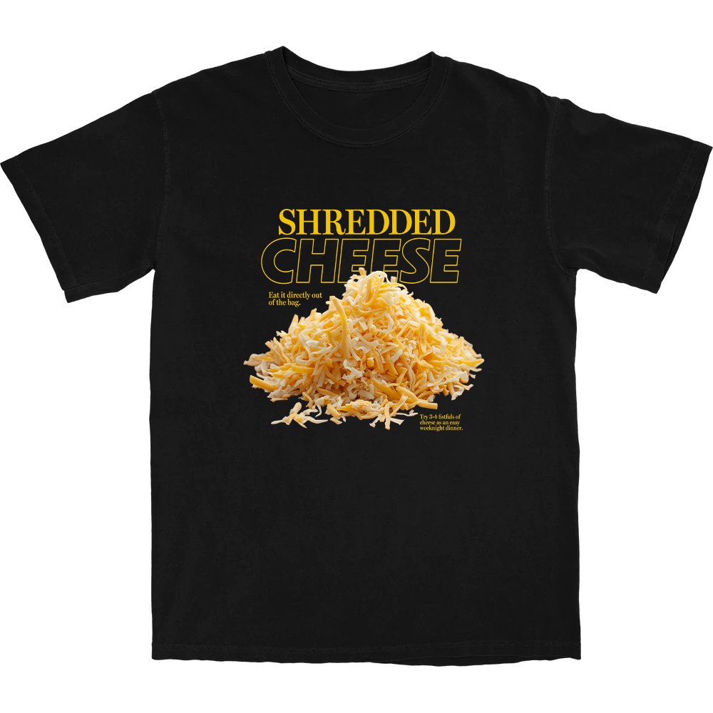 Shredded Cheese T Shirt