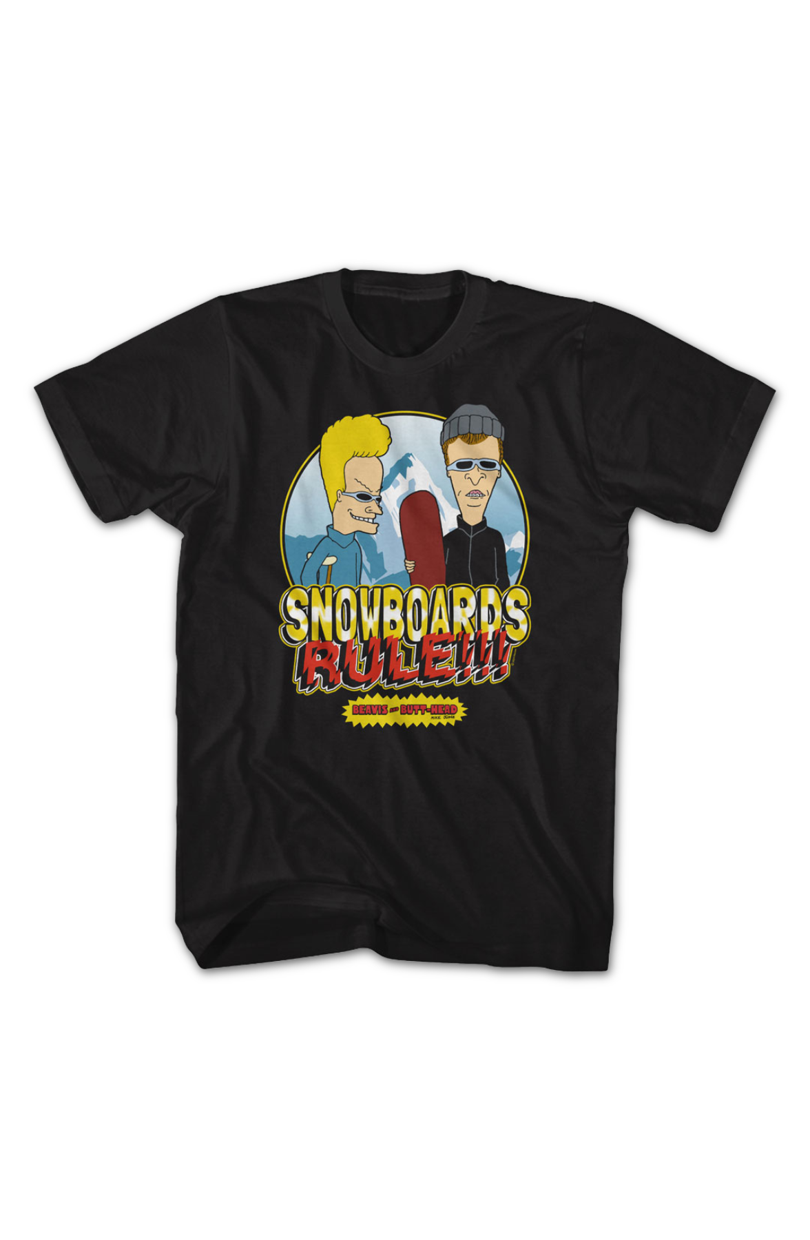 Snowboards Rule Beavis And Butt-Head T-Shirt