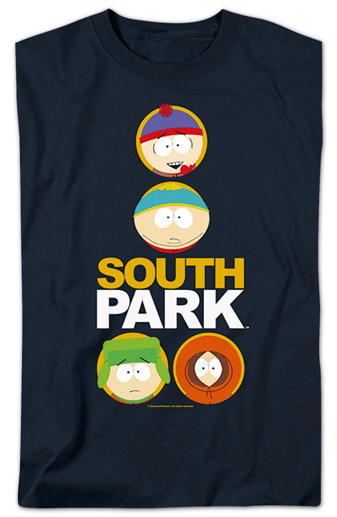 Solid Circles South Park T-Shirt