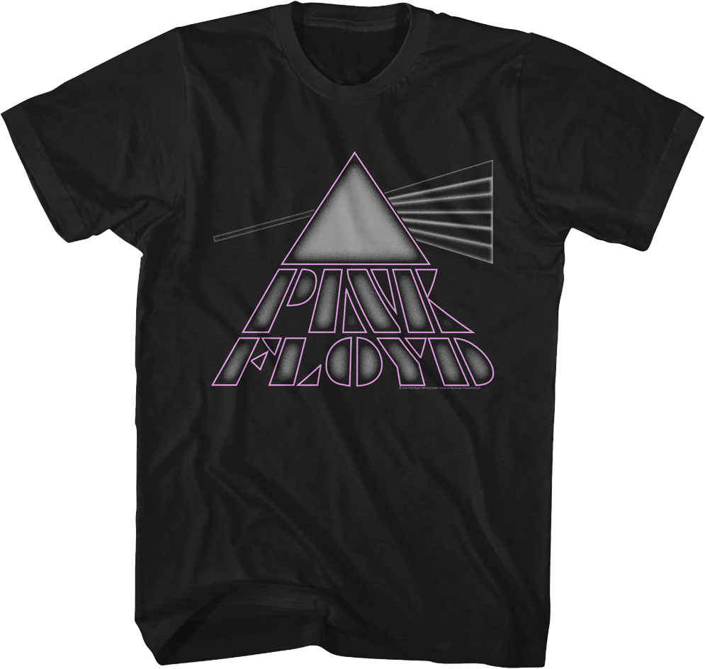 Ghost Prism Dark Side of the Moon Pink Floyd T-Shirt
