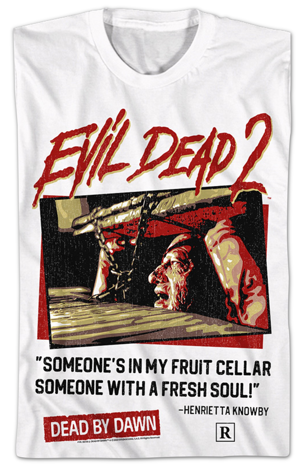 Someone's In My Fruit Cellar Evil Dead T-Shirt