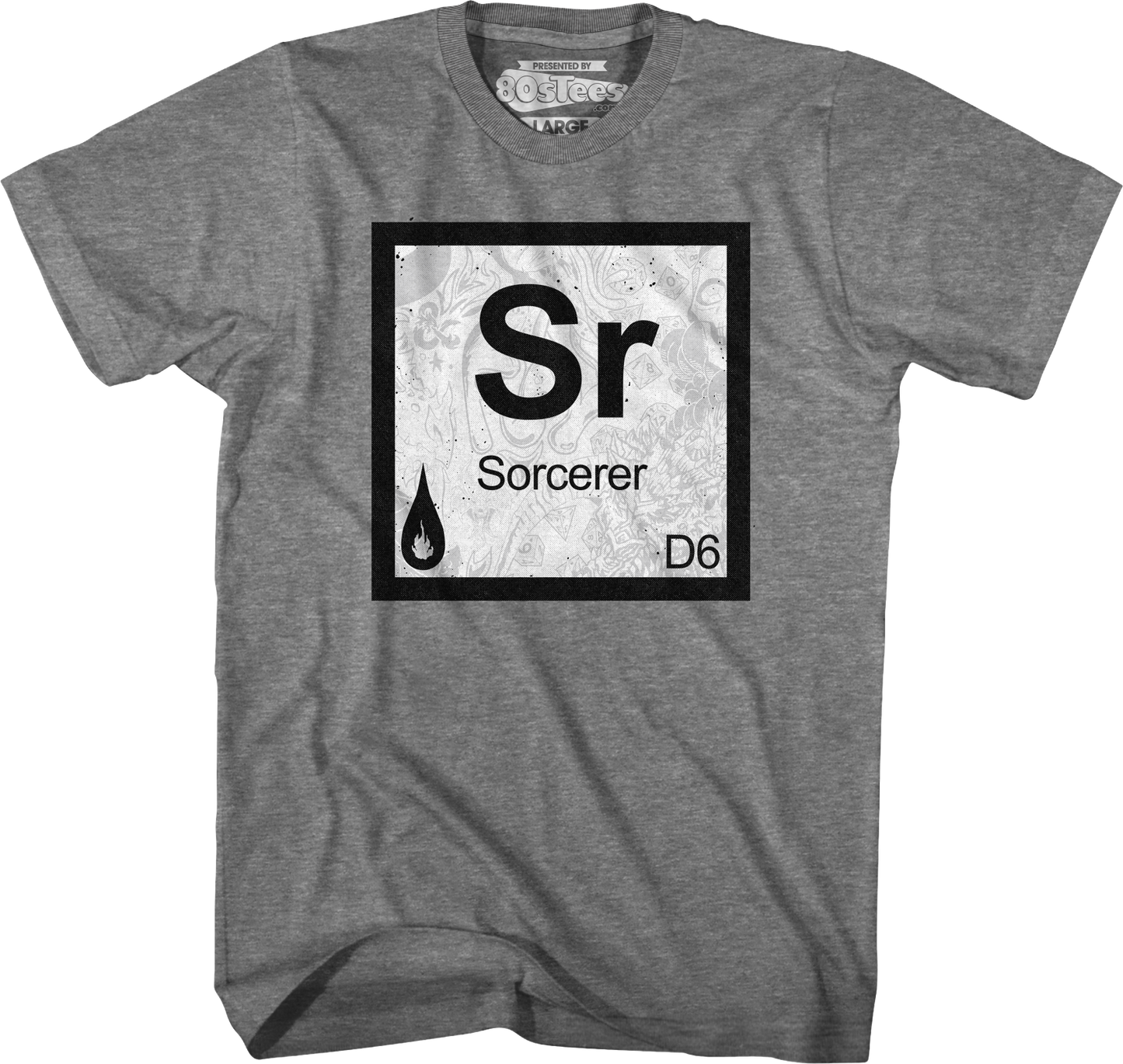 Sorcerer Element Symbol Dungeons & Dragons T-Shirt