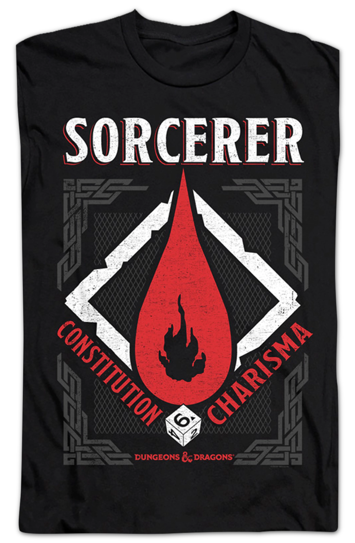Sorcerer Logo Dungeons & Dragons T-Shirt
