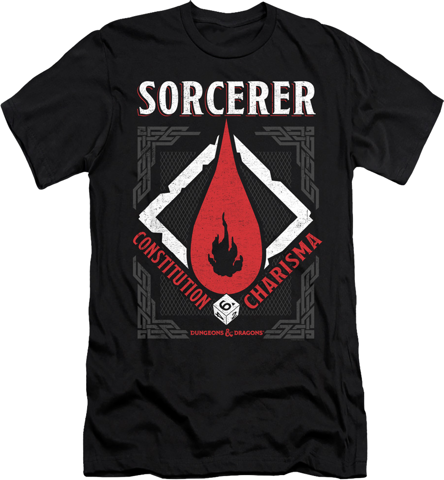 Sorcerer Logo Dungeons & Dragons T-Shirt