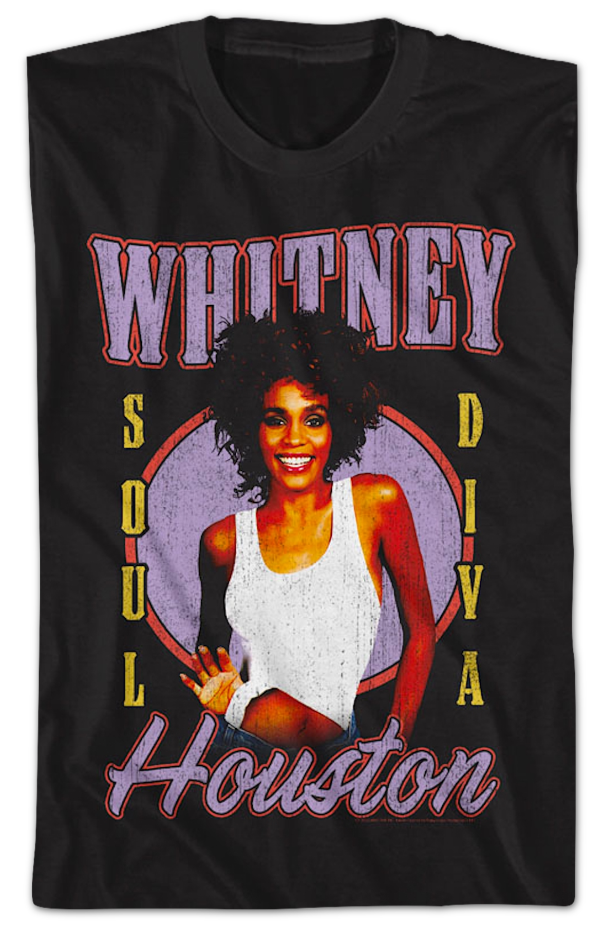 Soul Diva Whitney Houston T-Shirt
