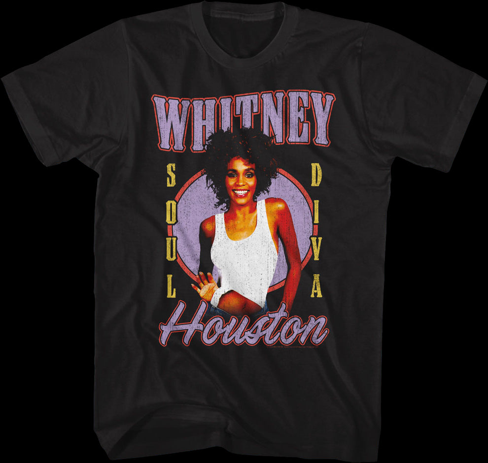 Soul Diva Whitney Houston T-Shirt