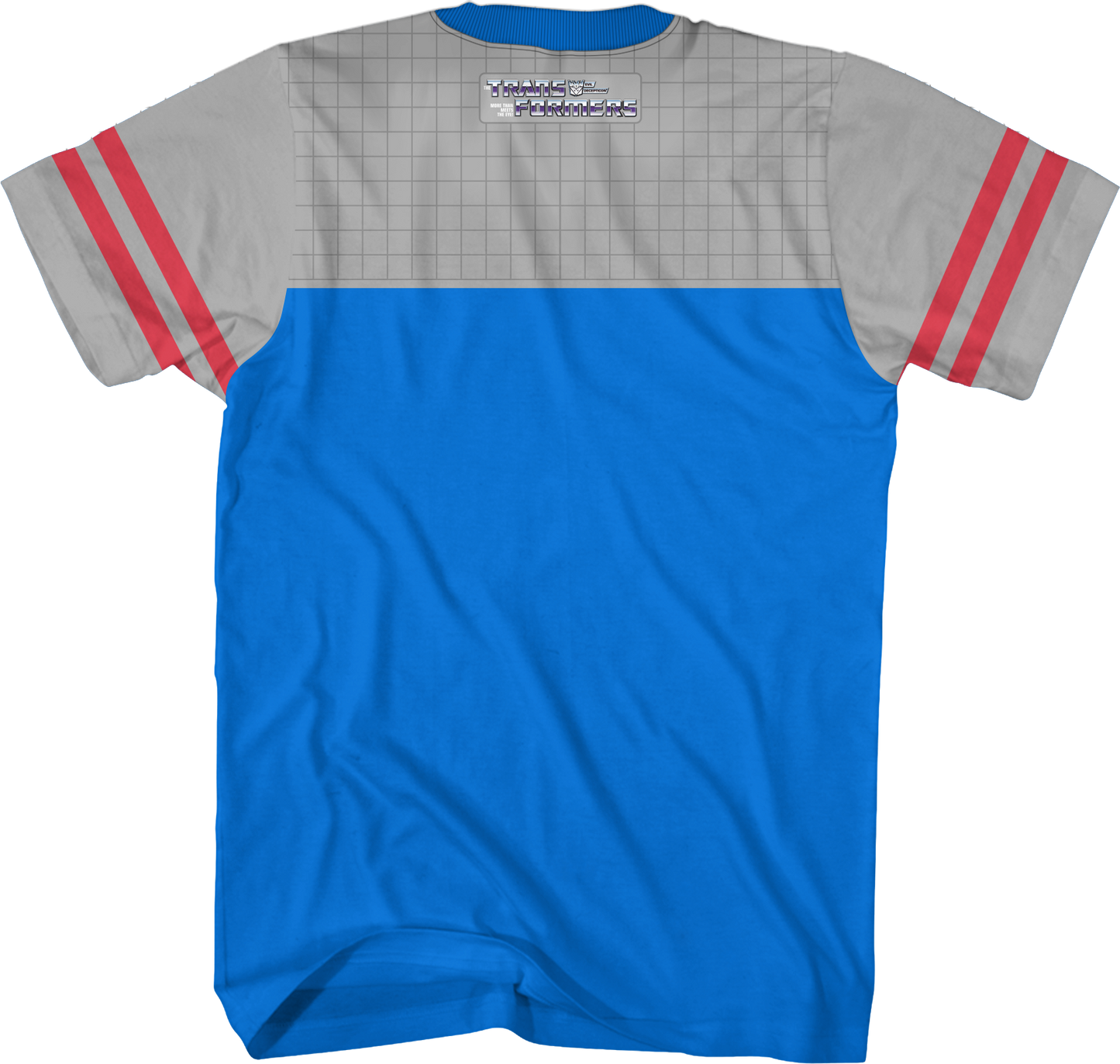 Soundwave Vintage Striped Sleeve Transformers T-Shirt