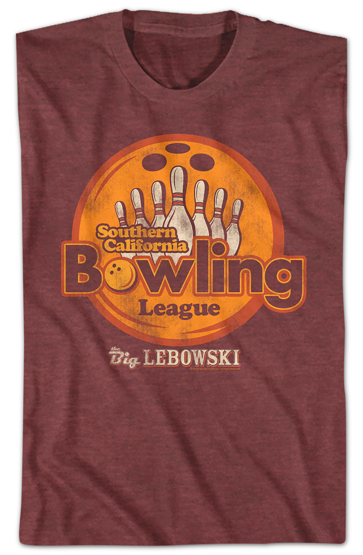Southern California Bowling League Big Lebowski T-Shirt