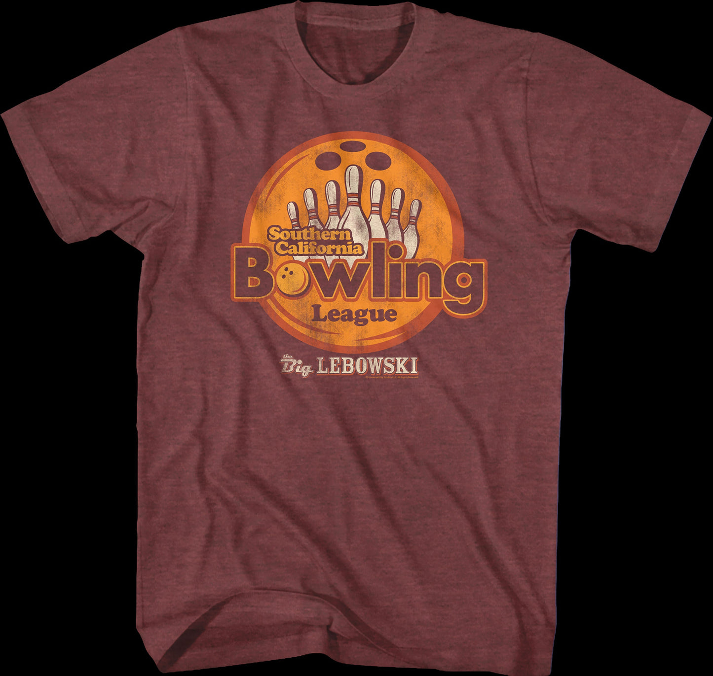 Southern California Bowling League Big Lebowski T-Shirt
