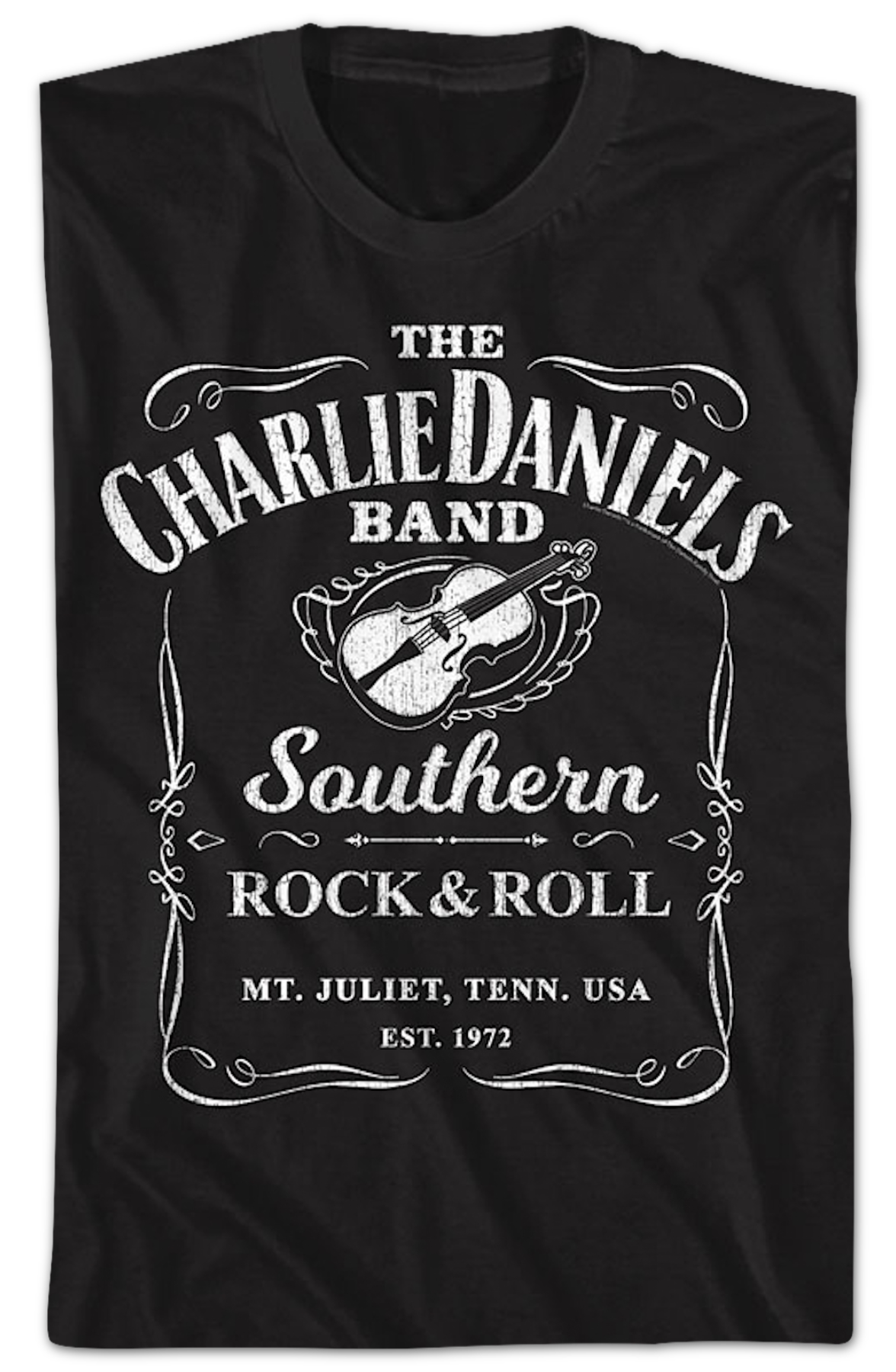Southern Rock & Roll Charlie Daniels Band T-Shirt