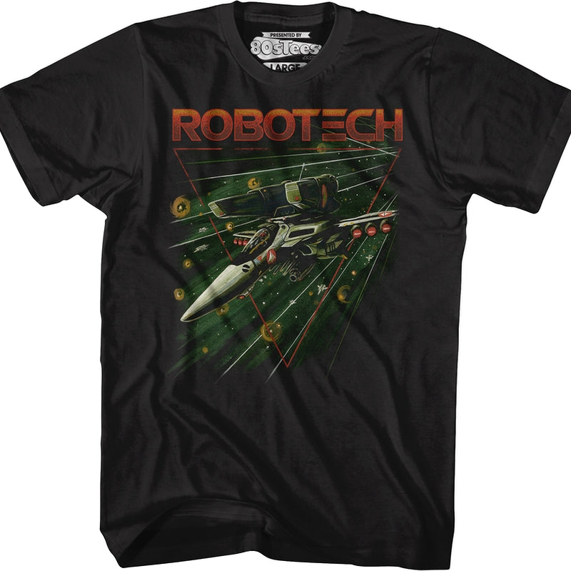 Space Battle Robotech T-Shirt
