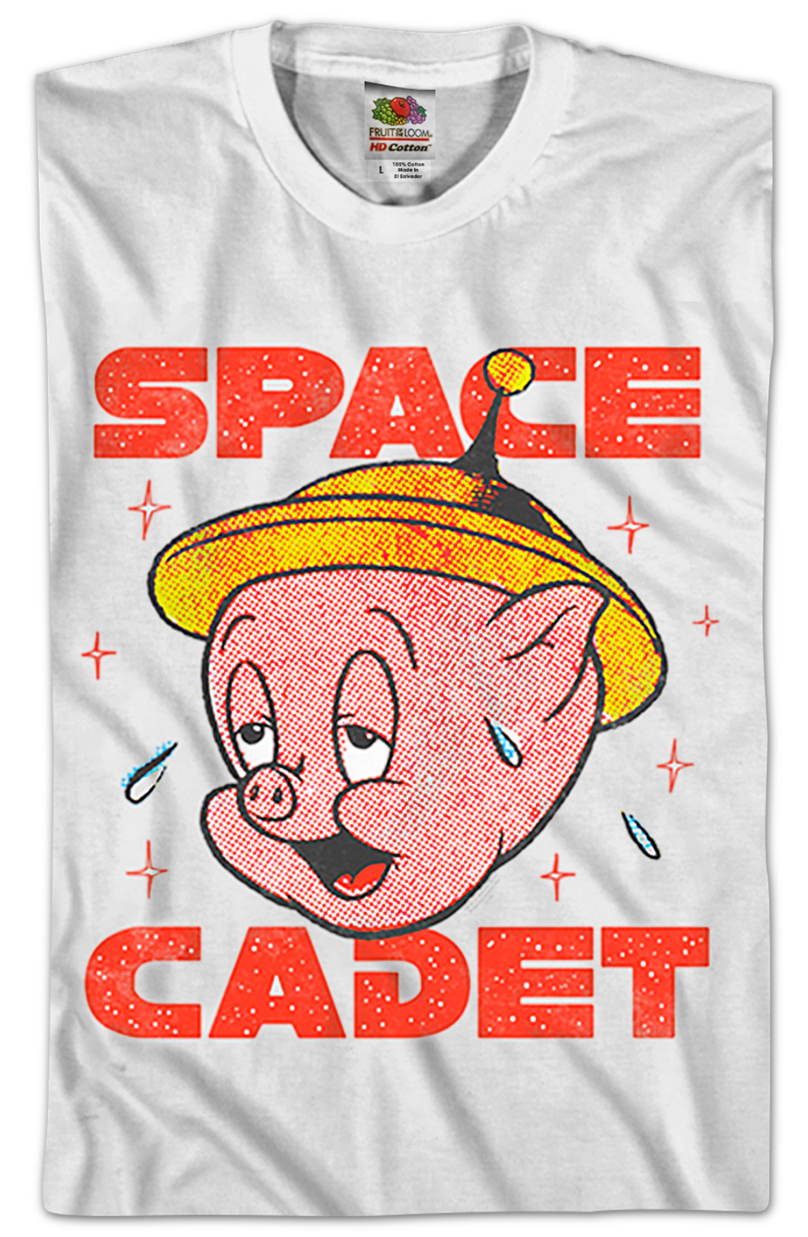 Space Cadet Porky Pig Looney Tunes T-Shirt