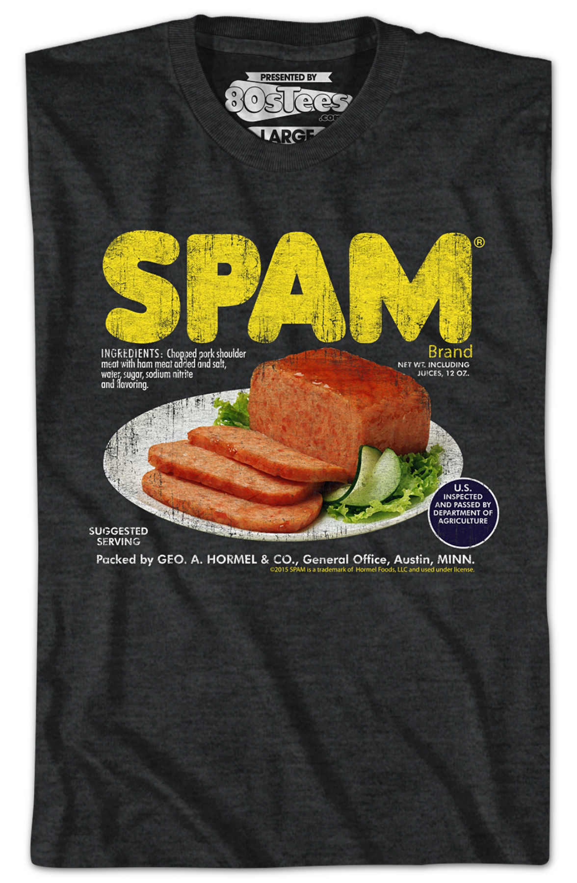 Ingredients Spam T-Shirt