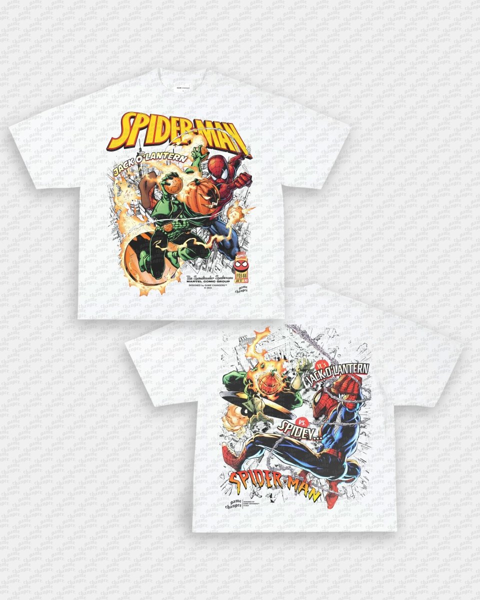 SPIDER-MAN VS JACK O' LANTERN TEE - [DS] Style001