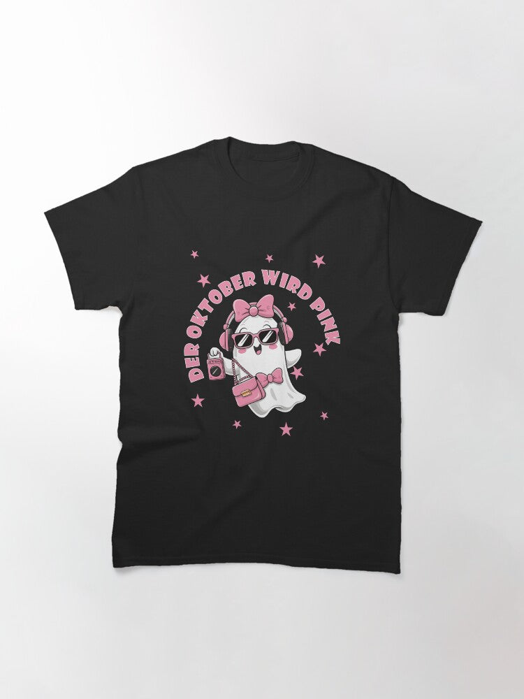 October Pink Ghost Vibes Classic T-Shirt