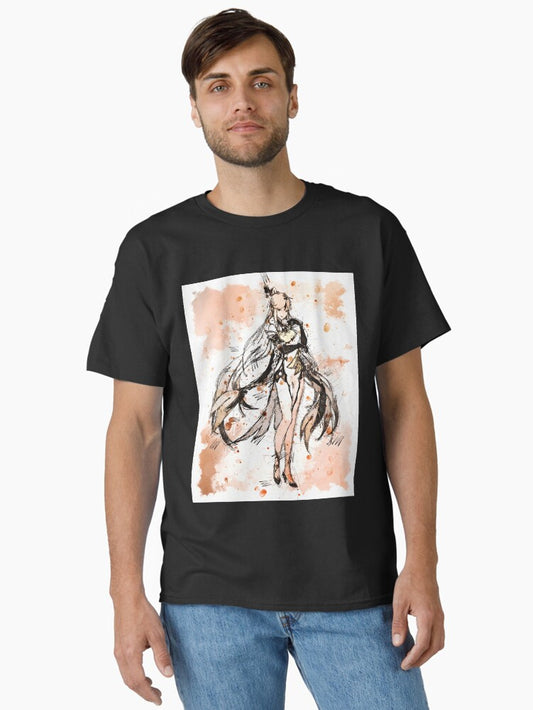 Ningguang - Genshin Impact Classic T-Shirt Style001