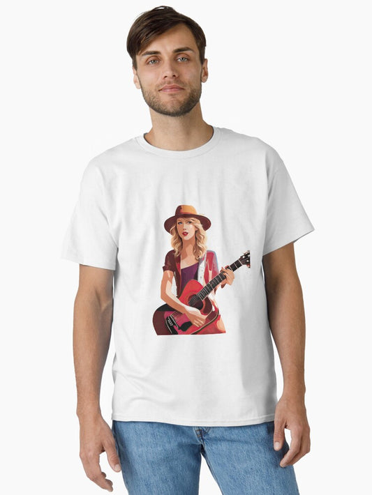 Taylor Swift Eras Tour - Music Evolution T-Shirt Design Classic T-Shirt Style001