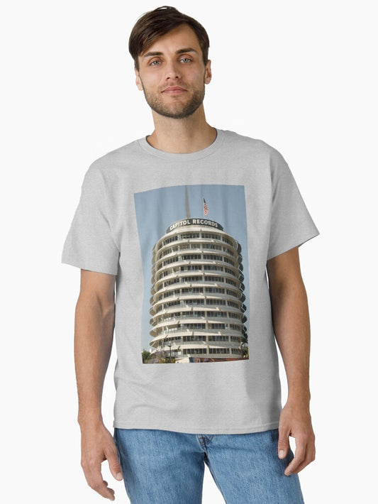 The Iconic Capitol Records Building Classic T-Shirt